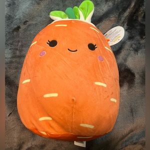 Squishmallow. Easter Carrot Plush. 7 inches.